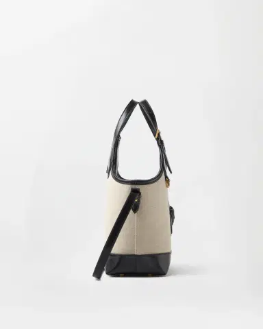 Versace Rivière Small Canvas Tote | Thumbnail 2 Versace Rivière Small Canvas Tote | Thumbnail 2
