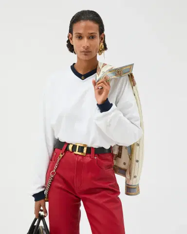 Versace Stretch Cotton-Jersey Long-Sleeved T-Shirt | Thumbnail 2 Versace Stretch Cotton-Jersey Long-Sleeved T-Shirt | Thumbnail 2