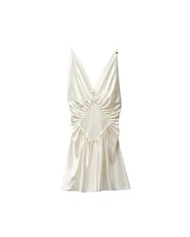 Versace Silk-Satin Mini Dress | Thumbnail 1 Versace Silk-Satin Mini Dress | Thumbnail 1