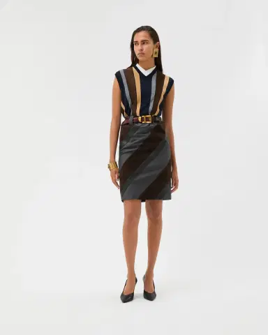 Versace Wool-Mohair Pencil Skirt | Thumbnail 2 Versace Wool-Mohair Pencil Skirt | Thumbnail 2