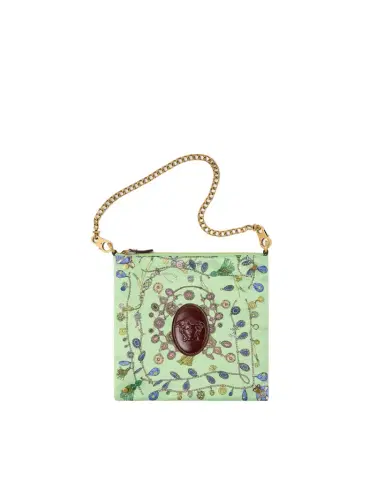 Versace Cabine Printed Duchesse Shoulder Bag | Thumbnail 1 Versace Cabine Printed Duchesse Shoulder Bag | Thumbnail 1