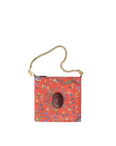 Versace Cabine Printed Duchesse Shoulder Bag | Thumbnail 1 Versace Cabine Printed Duchesse Shoulder Bag | Thumbnail 1