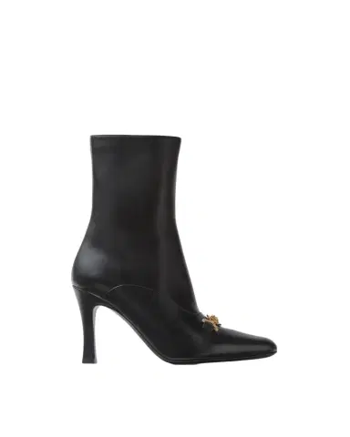 Versace Marisa Leather Ankle Boots 90 mm | Thumbnail 1 Versace Marisa Leather Ankle Boots 90 mm | Thumbnail 1