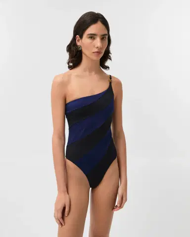 Versace One-Shoulder Swimsuit | Thumbnail 2 Versace One-Shoulder Swimsuit | Thumbnail 2