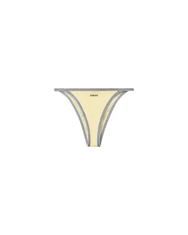 Versace Embroidered-Logo Bikini Bottoms | Thumbnail 1 Versace Embroidered-Logo Bikini Bottoms | Thumbnail 1