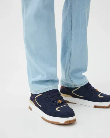 Versace Biggie Basket Suede Sneakers | Thumbnail 2 Versace Biggie Basket Suede Sneakers | Thumbnail 2
