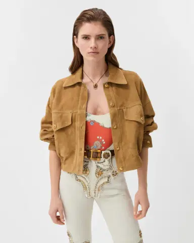 Versace Suede Blouson | Thumbnail 2 Versace Suede Blouson | Thumbnail 2