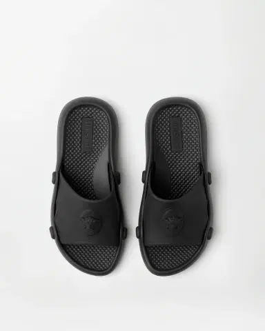 Versace Nettuno Rubber Slides | Thumbnail 2 Versace Nettuno Rubber Slides | Thumbnail 2