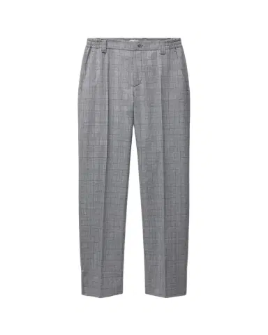 Versace Prince Of Wales Wool Pants | Thumbnail 1 Versace Prince Of Wales Wool Pants | Thumbnail 1