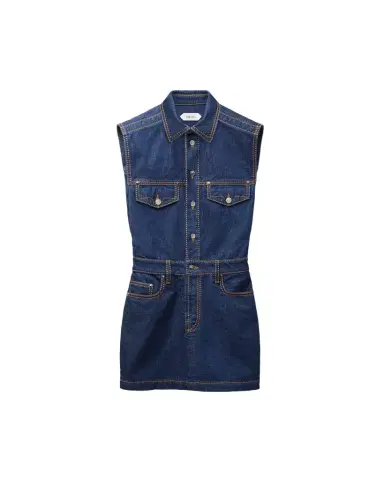 Versace Denim Mini Dress | Thumbnail 1 Versace Denim Mini Dress | Thumbnail 1