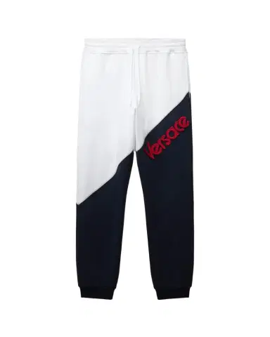 Versace Embroidered Cotton Sweatpants | Thumbnail 1 Versace Embroidered Cotton Sweatpants | Thumbnail 1