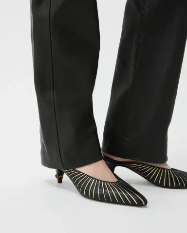 Versace Gianni Nappa Mules 55 mm | Thumbnail 2 Versace Gianni Nappa Mules 55 mm | Thumbnail 2