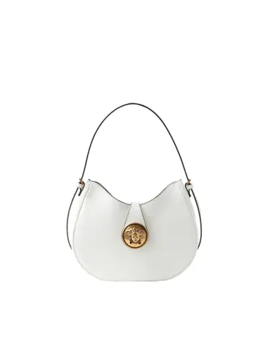 Versace Emblème Nappa Hobo Bag | Thumbnail 1 Versace Emblème Nappa Hobo Bag | Thumbnail 1