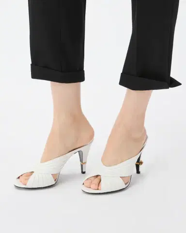 Versace Gianni Nappa Mules 90 mm | Thumbnail 2 Versace Gianni Nappa Mules 90 mm | Thumbnail 2