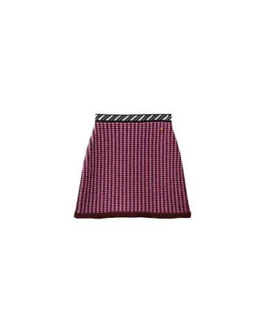 Versace Wool Crochet-Stitch Knit Mini Skirt | Thumbnail 1 Versace Wool Crochet-Stitch Knit Mini Skirt | Thumbnail 1