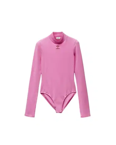 Versace Embroidered-Logo Stretch Cotton-Jersey Bodysuit | Thumbnail 1 Versace Embroidered-Logo Stretch Cotton-Jersey Bodysuit | Thumbnail 1