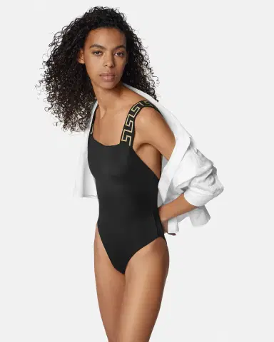 Versace ECONYL One-Piece Swimsuit | Thumbnail 2 Versace ECONYL One-Piece Swimsuit | Thumbnail 2