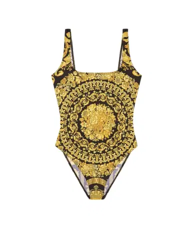 Versace Printed Nylon-Blend One-Piece Swimsuit | Thumbnail 1 Versace Printed Nylon-Blend One-Piece Swimsuit | Thumbnail 1