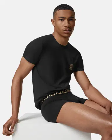 Versace Cotton-Jersey Trunks 2-Pack | Thumbnail 2 Versace Cotton-Jersey Trunks 2-Pack | Thumbnail 2