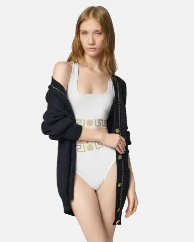 Versace Cotton-Jersey Scoop Bralette | Thumbnail 2 Versace Cotton-Jersey Scoop Bralette | Thumbnail 2