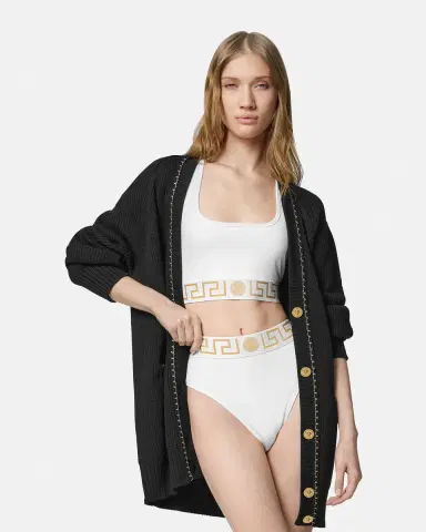 Versace Cotton-Jersey High-Waist Briefs | Thumbnail 2 Versace Cotton-Jersey High-Waist Briefs | Thumbnail 2