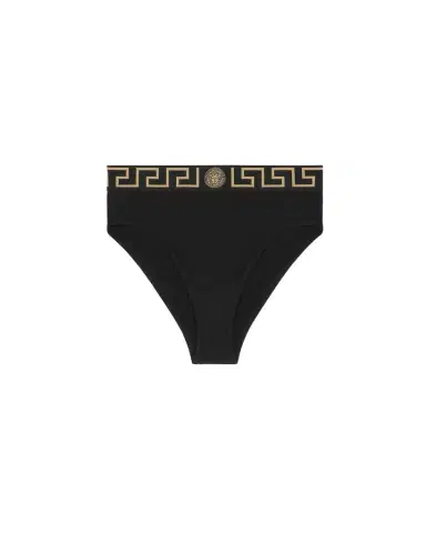 Versace Cotton-Jersey High-Waist Briefs | Thumbnail 1 Versace Cotton-Jersey High-Waist Briefs | Thumbnail 1