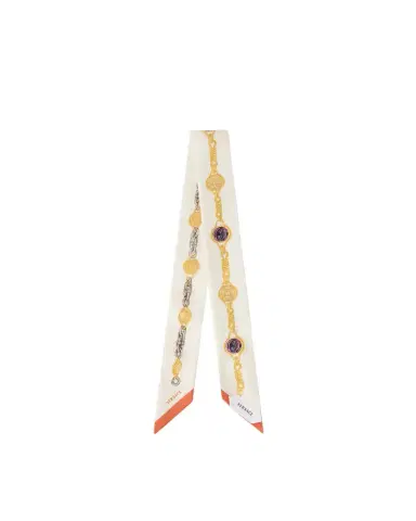 Versace Printed Silk Twill Ribbon | Thumbnail 1 Versace Printed Silk Twill Ribbon | Thumbnail 1