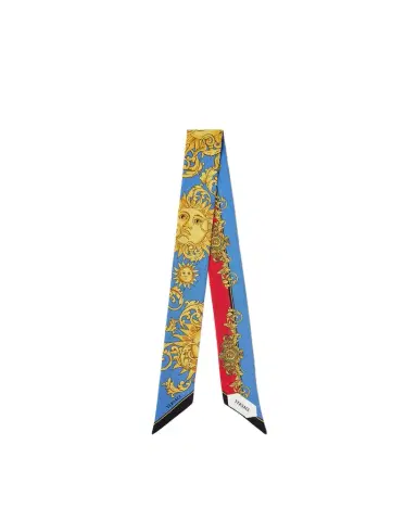 Versace Printed Silk Twill Ribbon | Thumbnail 1 Versace Printed Silk Twill Ribbon | Thumbnail 1