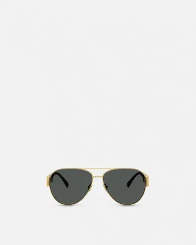 Versace Greca Pilot Sunglasses | Thumbnail 2 Versace Greca Pilot Sunglasses | Thumbnail 2