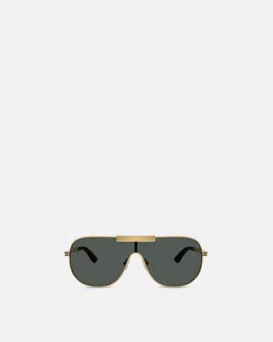 Versace Greca Flow Mask Sunglasses | Thumbnail 2 Versace Greca Flow Mask Sunglasses | Thumbnail 2
