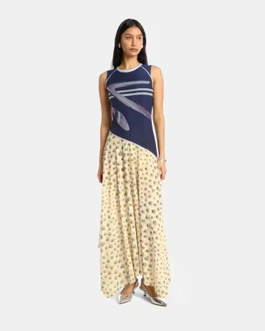 Kate Barton Blakely Maxi Handkerchief Dress | Thumbnail 2 Kate Barton Blakely Maxi Handkerchief Dress | Thumbnail 2