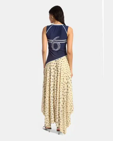 Kate Barton Blakely Maxi Handkerchief Dress | Thumbnail 4 Kate Barton Blakely Maxi Handkerchief Dress | Thumbnail 4