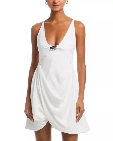 Kate Barton Iris Draped Mini Dress | Thumbnail 2 Kate Barton Iris Draped Mini Dress | Thumbnail 2