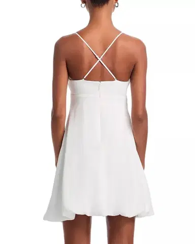 Kate Barton Iris Draped Mini Dress | Thumbnail 4 Kate Barton Iris Draped Mini Dress | Thumbnail 4