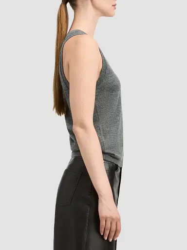 DEREK LAM 10 CROSBY Women's Grayson Mercerized Wool-Cashmere Knit Tank | Thumbnail 5 DEREK LAM 10 CROSBY Women's Grayson Mercerized Wool-Cashmere Knit Tank | Thumbnail 5