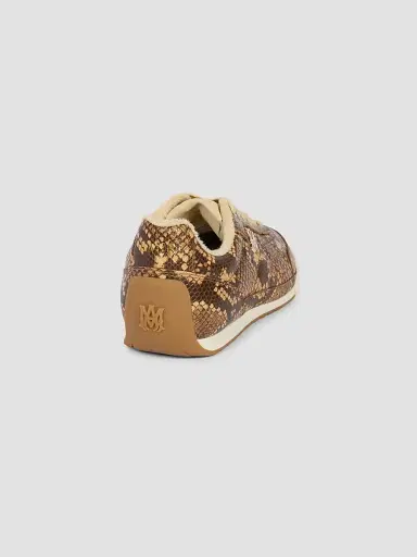 AMIRI Women's Python-Embossed Leather Low-Top Sneakers | Thumbnail 2 AMIRI Women's Python-Embossed Leather Low-Top Sneakers | Thumbnail 2