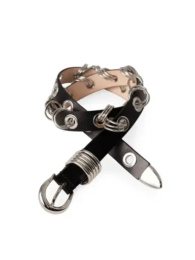 Déhanche Women's Revenge Ring Leather Belt | Thumbnail 4 Déhanche Women's Revenge Ring Leather Belt | Thumbnail 4