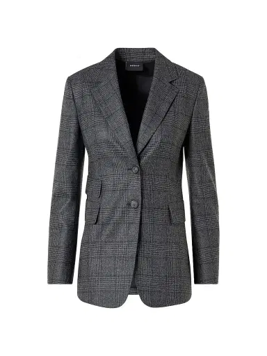 Akris Women's Arie Checked Single-Breasted Jacket | Thumbnail 1 Akris Women's Arie Checked Single-Breasted Jacket | Thumbnail 1