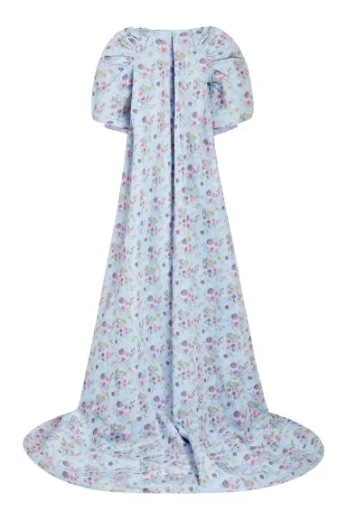 Markarian Adrianna Ikat Puff Sleeve Duster | Thumbnail 5 Markarian Adrianna Ikat Puff Sleeve Duster | Thumbnail 5