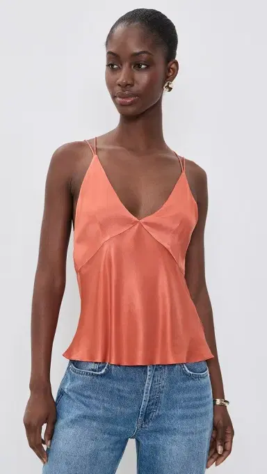 Reformation Jule Silk Top | Thumbnail 6 Reformation Jule Silk Top | Thumbnail 6