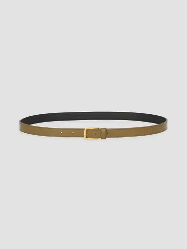 Saint Laurent Women's Minimal Belt in Smooth Leather | Thumbnail 2 Saint Laurent Women's Minimal Belt in Smooth Leather | Thumbnail 2