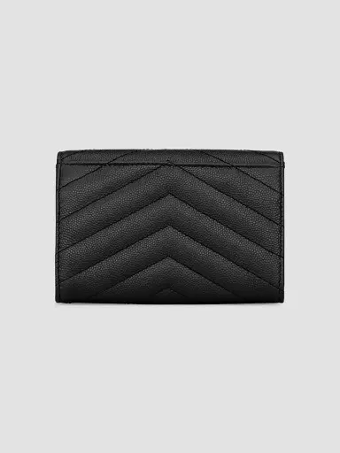 Saint Laurent Women's Cassandre Matelasse Small Envelope Wallet | Thumbnail 2 Saint Laurent Women's Cassandre Matelasse Small Envelope Wallet | Thumbnail 2