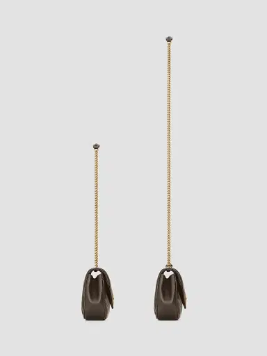Saint Laurent Women's Loulou Mini Crossbody Bag in Lambskin | Thumbnail 5 Saint Laurent Women's Loulou Mini Crossbody Bag in Lambskin | Thumbnail 5