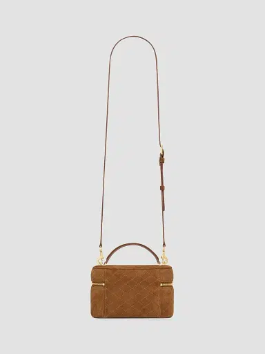 Saint Laurent Women's Suede Gaby Vanity Bag | Thumbnail 2 Saint Laurent Women's Suede Gaby Vanity Bag | Thumbnail 2