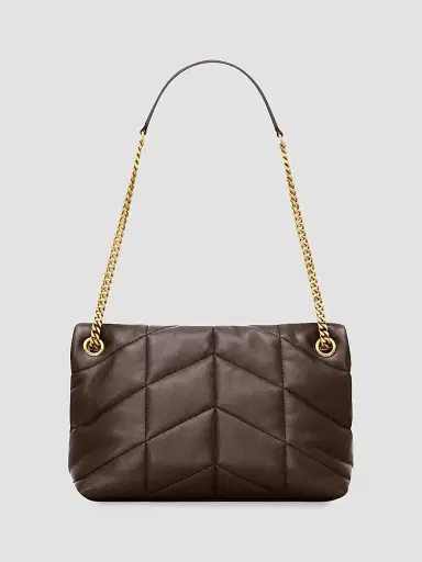 Saint Laurent Women's Puffer Small Shoulder Bag in Nappa Leather | Thumbnail 4 Saint Laurent Women's Puffer Small Shoulder Bag in Nappa Leather | Thumbnail 4