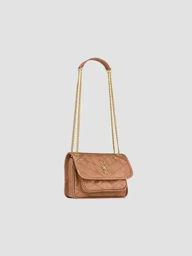 Saint Laurent Women's Niki Mini Shoulder Bag in Vintage Leather | Thumbnail 8 Saint Laurent Women's Niki Mini Shoulder Bag in Vintage Leather | Thumbnail 8