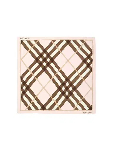 Burberry Women's Watercolor Check Silk Scarf | Thumbnail 1 Burberry Women's Watercolor Check Silk Scarf | Thumbnail 1
