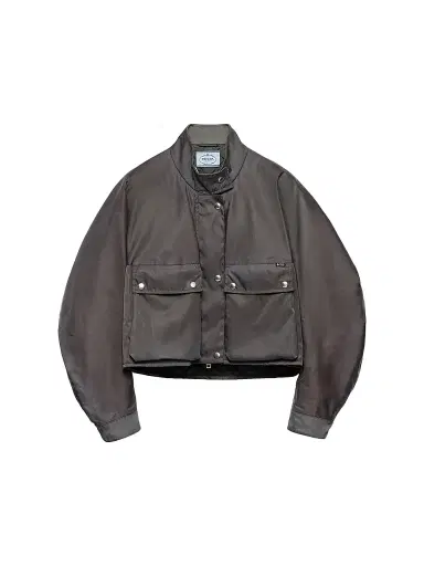 Prada Women's Washed Nylon Blouson Jacket | Thumbnail 1 Prada Women's Washed Nylon Blouson Jacket | Thumbnail 1