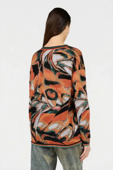 Roberto Cavalli Butterfly Print Sweater | Thumbnail 3 Roberto Cavalli Butterfly Print Sweater | Thumbnail 3