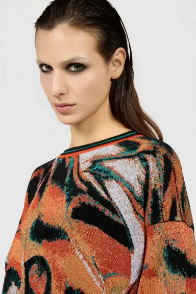 Roberto Cavalli Butterfly Print Sweater | Thumbnail 4 Roberto Cavalli Butterfly Print Sweater | Thumbnail 4